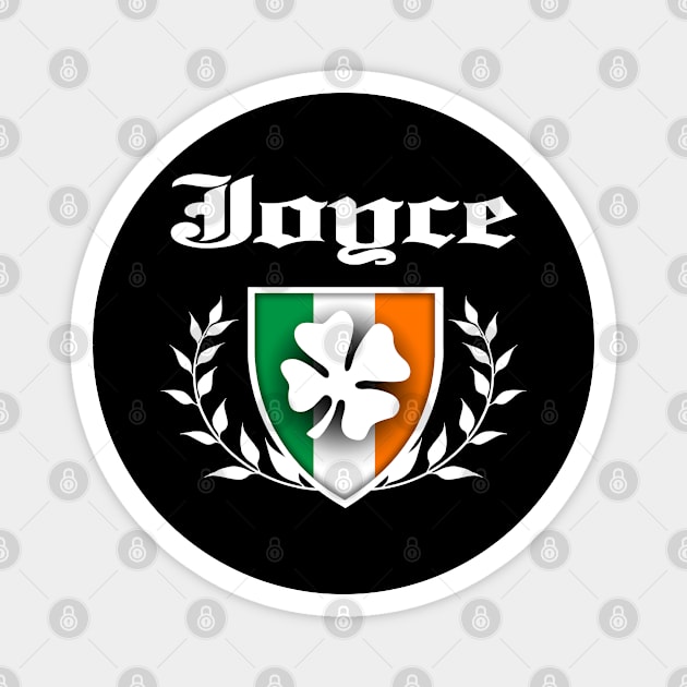 Joyce Shamrock Crest Magnet by robotface